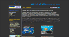 Desktop Screenshot of aguasabajo.com